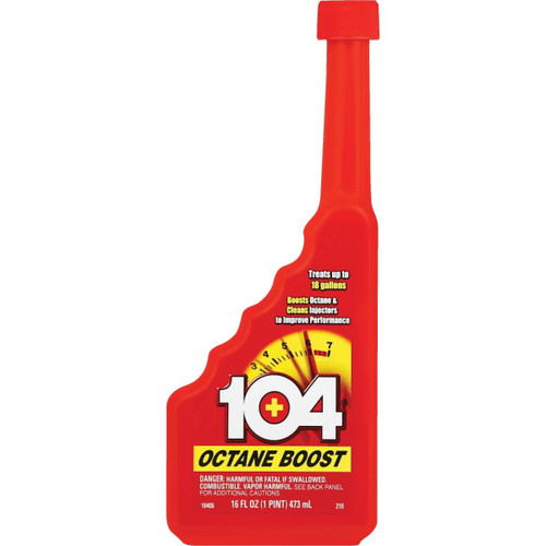 10406 104+ 16 Fl. Oz. Octane Boost Gas Treatment