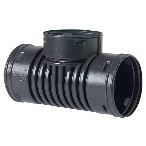 0421AA - Advanced Drainage Systems 4 In. Plastic Corrugated Tee