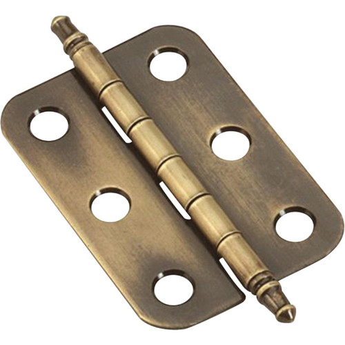 BPR2355AE - Amerock Tight Pin Antique Brass 1-3/8 In. Flush Hinge, (2-Pack)