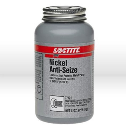 LOC77124 - Anti Seize Lubricant, Nickel Anti-Seize 8 oz. Net Wt. Brush Top