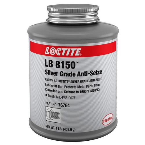 LOC76764 - Anti Seize Lubricant, Silver Grade Anti-Seize 1 lb. Net Wt. Brush Top