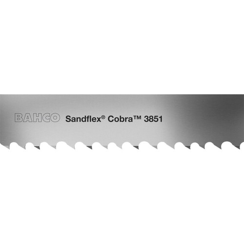 3851-27-0.9-6/10 - 14'-10" x 1 x 0.035 x 6/10T Bandsaw Blade; Bimetal; M42; Cobra