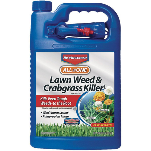 704130A - BioAdvanced All-in-1 1 Gal. Ready To Use Trigger Spray Crabgrass & Weed Killer