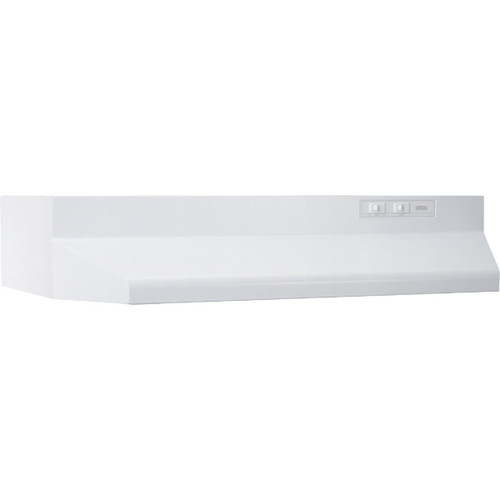 403001 - Broan-Nutone 40000 Series 30 In. Ducted White Range Hood