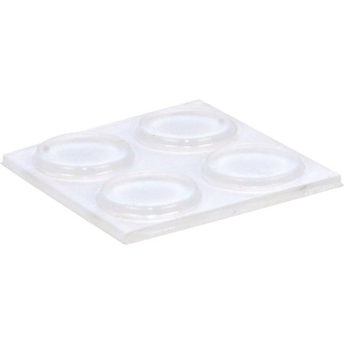 78114 - Magic Sliders 1/2 In. Round Clear Furniture Bumpers,(18-Count)