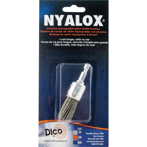 7200025 - Dico Nyalox 3/4 In. Extra Coarse Drill-Mounted Wire Brush