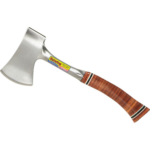 E24A - Estwing 10 In. L. Leather Grip Handle Sportsman's Camper Axe