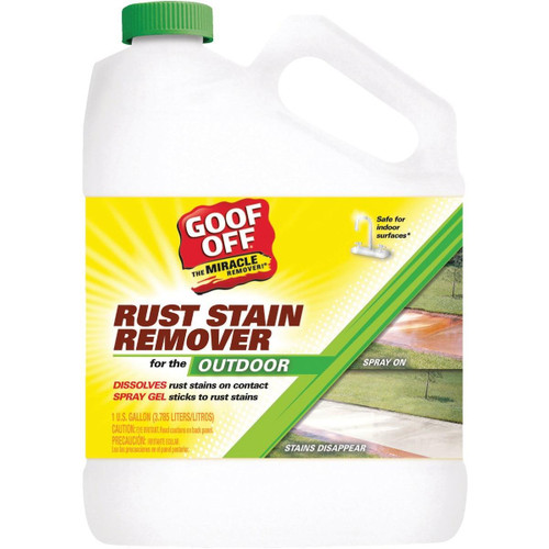 GSX00101 - Goof Off 1 Gal. Outdoor Rust Stain Remover