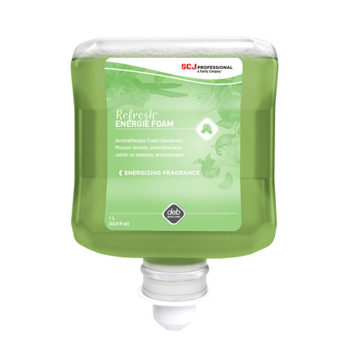 ENG1L - Hand Soap, Refresh, 1 l, Green, Citrus, Foam, 6/CS