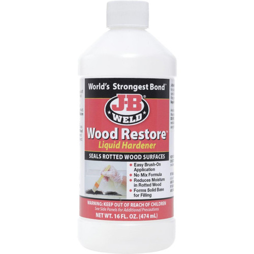 40001 - J-B Weld Wood Restore 16 Oz. Liquid Hardener