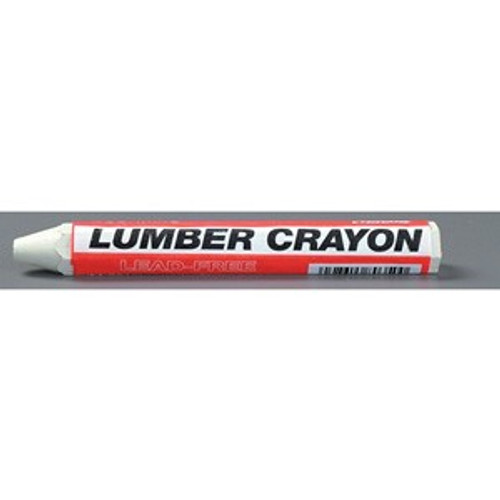 80350 - Markal Lumber Crayon #200 Lumber & Timber Marker, Color: White, Packaging Qty: 12 per dozen - 12 dozen per case