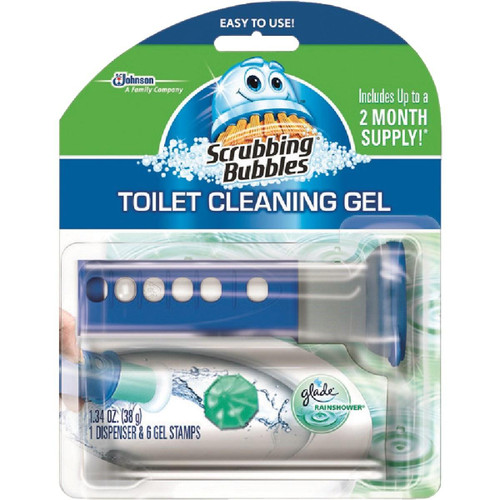71381 - Scrubbing Bubbles Toilet Bowl Cleaner Gel Dispenser & Discs