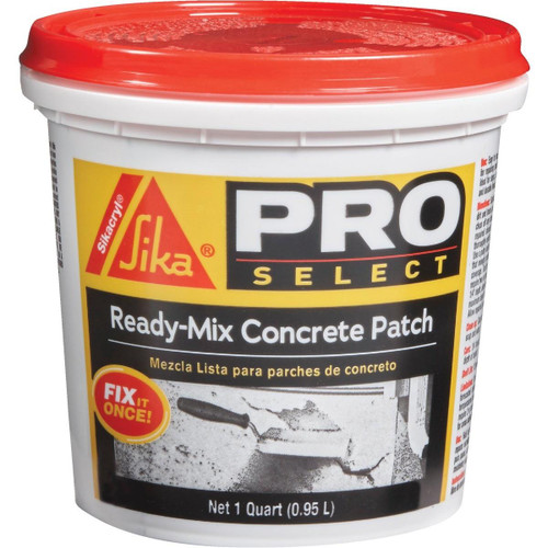 472189 - Sika 1 Qt. Ready-Mix Gray Concrete Patch