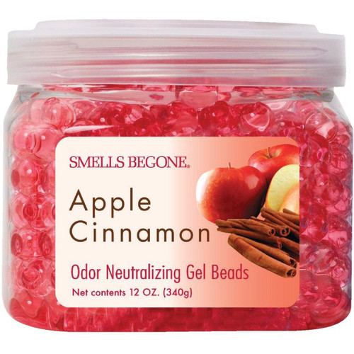 52812 - Smells Begone 12 Oz. Gel Beads Apple Cinnamon Odor Neutralizer