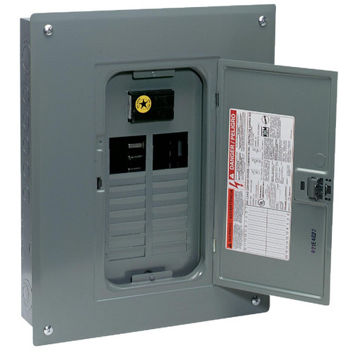 QO124M100PC - Square D QO 100A 24-Space 34-Circuit Indoor Main Breaker Plug-on Neutral Load Center