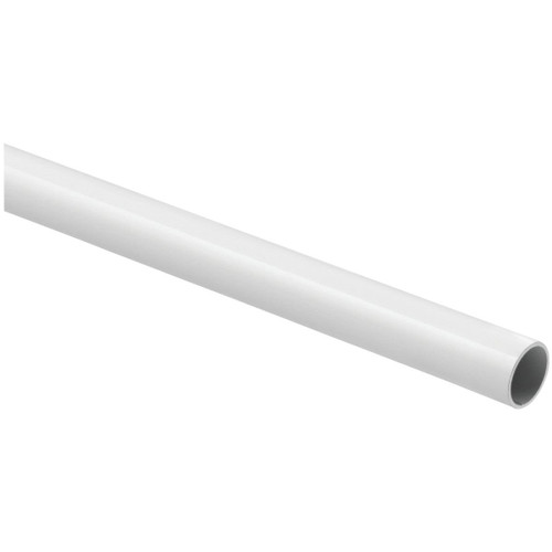 S820126 - Stanley National 6 Ft. x 1-1/4 In. Cut-to-Length Closet Rod, White