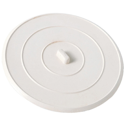 431125 Suction-Grip 5 OD White Sink Rubber Drain Stopper