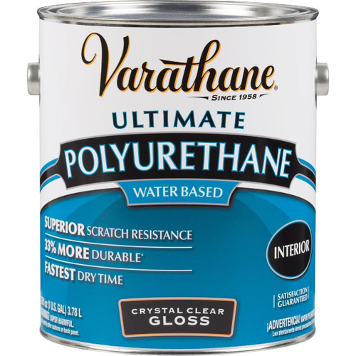 200031 - Varathane Gloss No Odor Water Based Interior Polyurethane, 1 Gal.