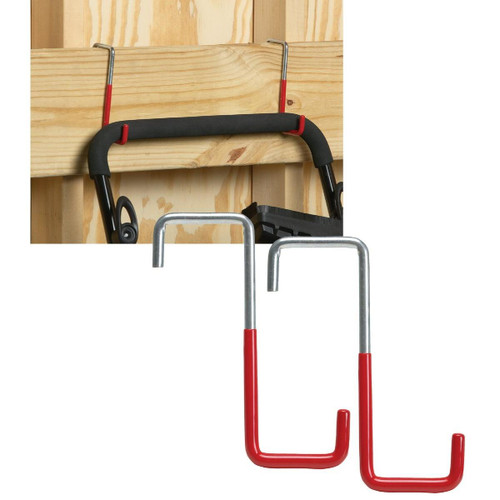 210781 Vinyl Coated Rafter Storage Hook (2-Pack)