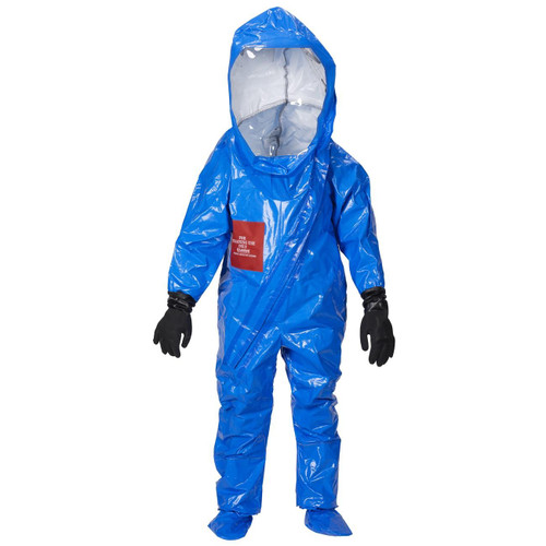 INT497B-4XL - Suit, INT497B, Interceptor®, Chemical, 4X-Large, Blue
