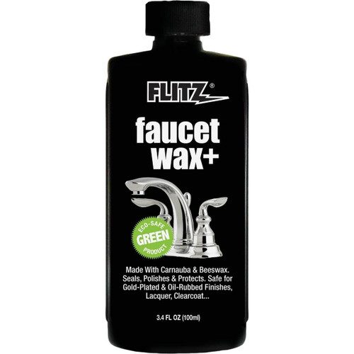PW 02634 - Flitz 3.4 Oz. Faucet Wax Metal Polish