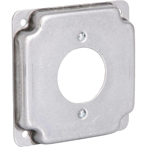 G1943-UPC - Southwire 1.719 In. Dia. Receptacle 4 In. x 4 In. Square Device Cover