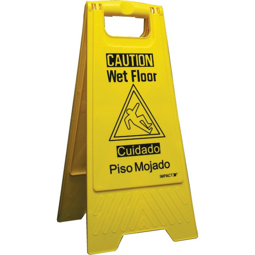 9152W-90 - Impact Caution Wet Floor Sign