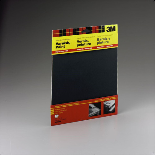 51144-09085 3M Wetordry Sandpaper 9085NA,9"x 11",Super Fine 400 Grit