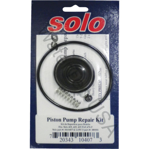 0610407-K - Solo Piston Pump Repair Kit