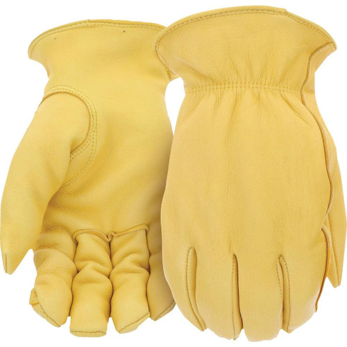 B98401-M - Boss Arctik Men's Medium Deerskin Leather Premium Winter Work Glove