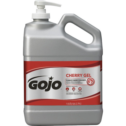 2358-02 - GOJO 1 Gal. Pump Cherry Gel Pumice Hand Cleaner