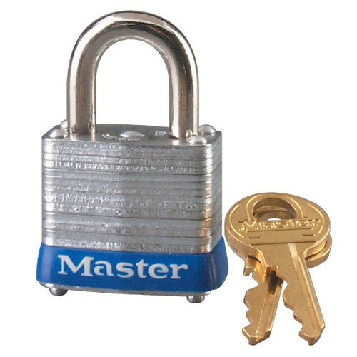 7KA P394 - Master Lock P394 1-1/8 In. Steel Pin Tumbler Keyed Alike Padlock