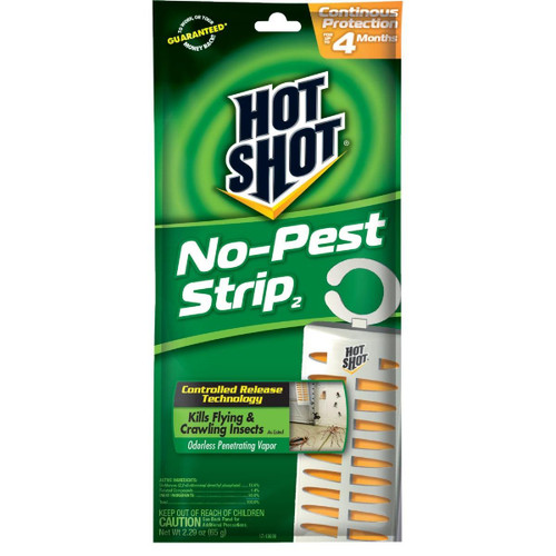 HG-5580 - Hot Shot 900 to 1200 Sq. Ft. Coverage Area No-Pest Strip