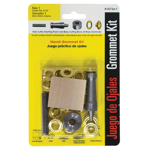 1073A-1 - Lord & Hodge 5/16 In. Brass Grommet Kit