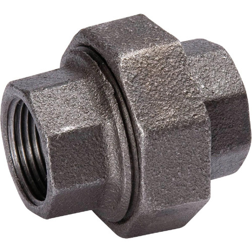 521-706BG - Southland 1-1/4 In. Ground Joint Malleable Black Iron Union