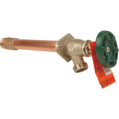 456-06LF - Arrowhead Brass 1/2 In. Copper SWT or 1/2 In. MIP x 6 In. Standard Frost Free Wall Hydrant