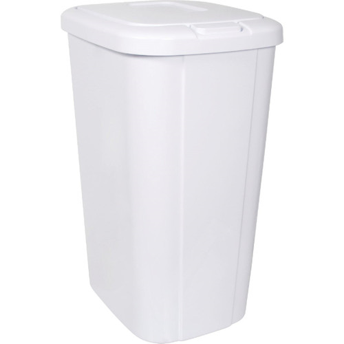 HFT-2166000-4 - Hefty 53 Qt. White Wastebasket with Lid