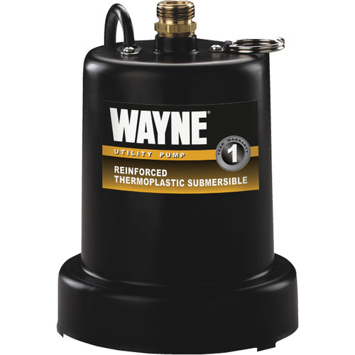 56517-TSC130 - Wayne 1/4 HP Submersible Utility Pump