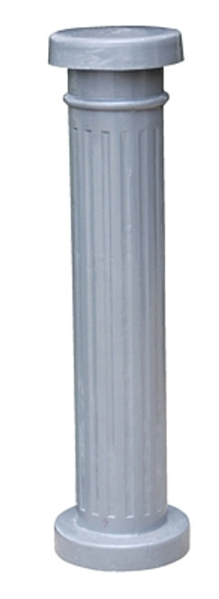 Vestil - BOL-ALUM - 43.5x5.5 Docorative Alum. Bollard