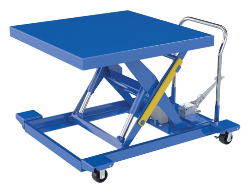 Vestil - CART-LP-2000-4242-FP - 42x42 Low Profile Scissor Cart FP