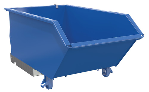 Vestil - H-33-HS - HS LoPro Hopper .33CbYd Blue