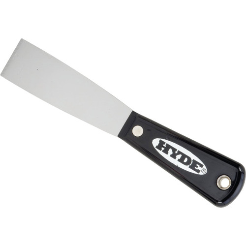Hyde Black & Silver 1-1/4 In. Stiff Professional Putty Knife