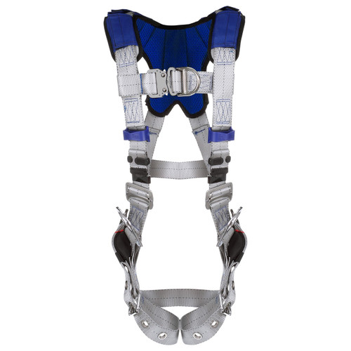 3M DBI-SALA ExoFit X100 Comfort Climbing/Positioning Safety Harness 1401220, 3X, Stainless Steel Hardware