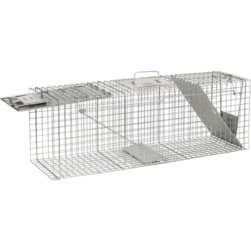 1045 Havahart Galvanized Steel 36 In. 2-Door Large Animal Trap