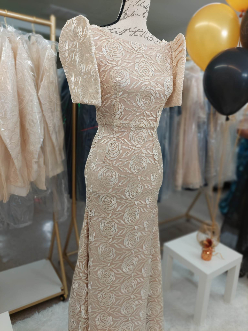 Filipiniana Lace Mestiza dress
