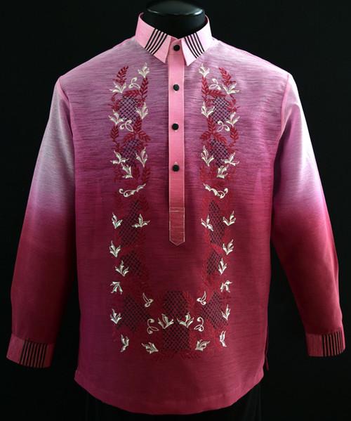 Burgundy Jusilyn Barong Tagalog 3310