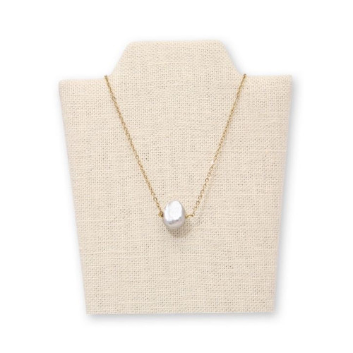 Balance Pearl Gold Necklace