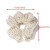 Polka Dot Silk Scrunchie