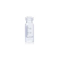 Ibis Advantage 11mm Clear Snap Top Vial with Grad-Patch 100-pk