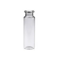 Ibis Advantage 20mL Clear Crimp Top Headspace Vial, Flat Bottom, 100-pk